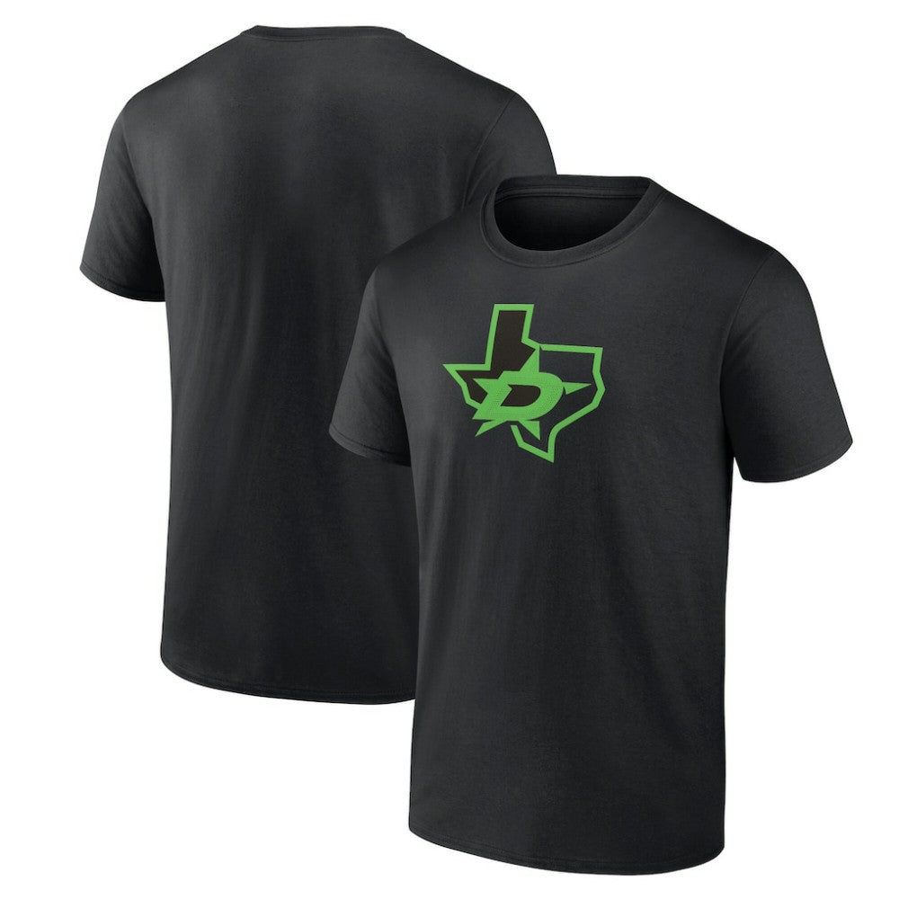 Dallas Stars Alternate Logo T-Shirt - Black | US 5196951