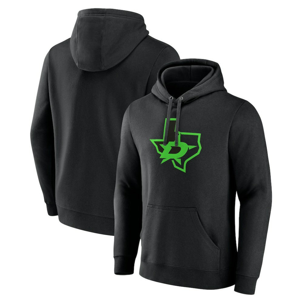 Dallas Stars Alternate Logo Pullover Hoodie - Black | US 5196954