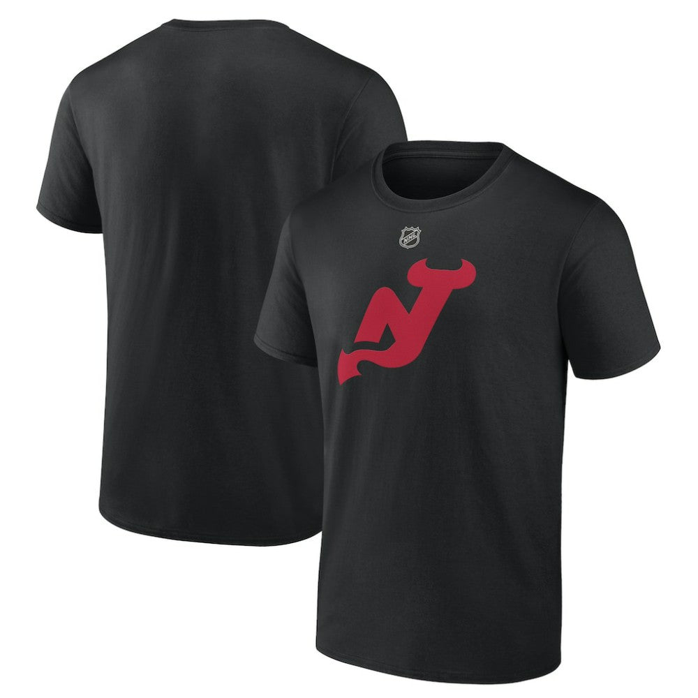 New Jersey Devils Alternate Logo T-Shirt - Black | US 5197020