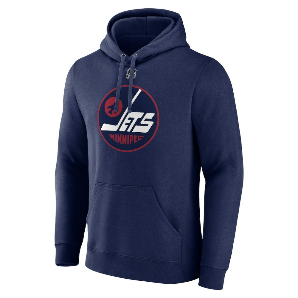 Winnipeg Jets Alternate Logo Pullover Hoodie - Navy | US 5197039