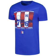 Philadelphia 76ers Stadium Essentials City Skyline T-Shirt Royal