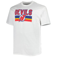 New Jersey Devils Fanatics Big & Tall Special Edition 2.0 T-Shirt - White | US 5197740
