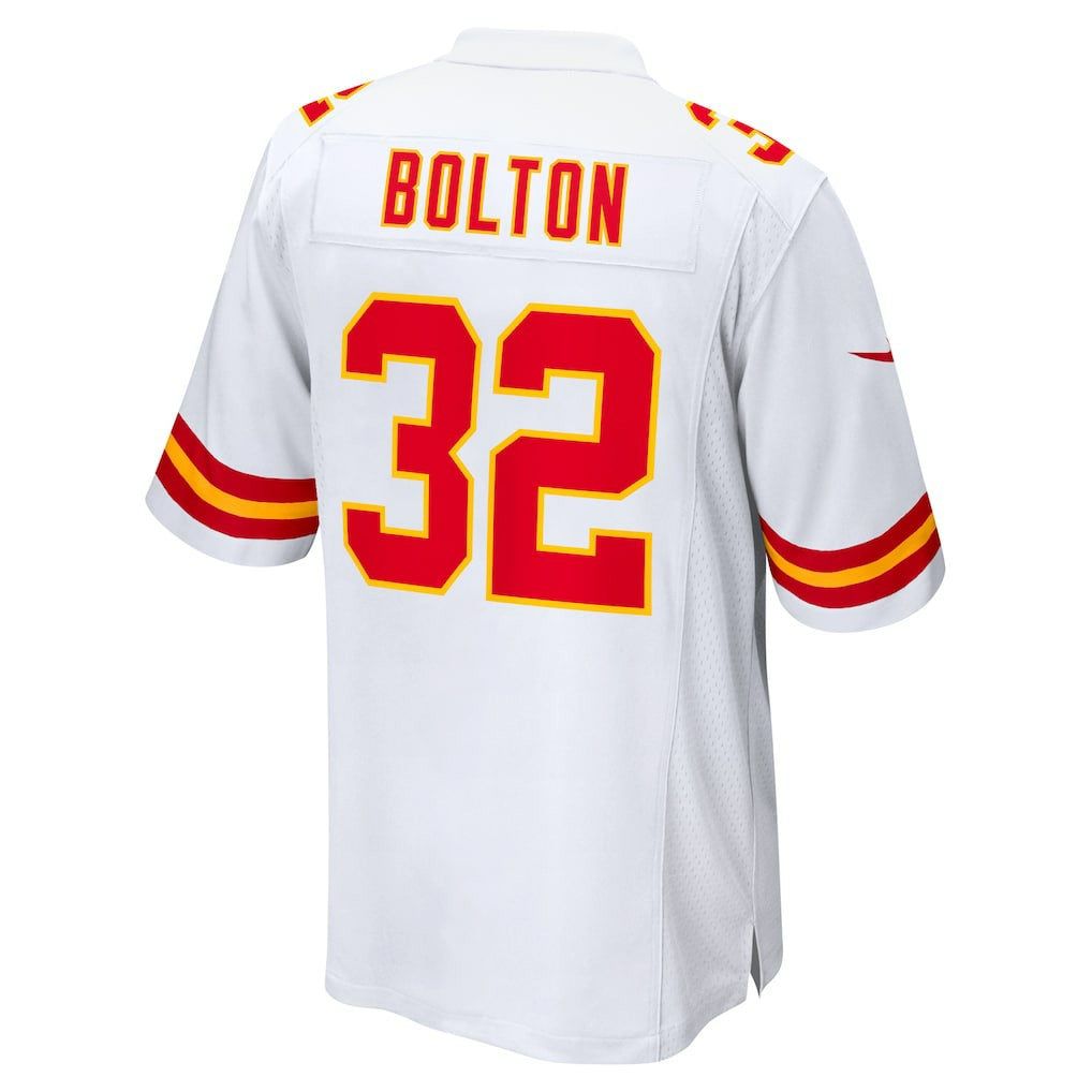 Nick Bolton Kansas City Chiefs Away Game Player Jersey - White Jerseys