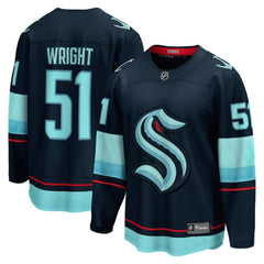 Shane Wright Seattle Kraken Fanatics Men's Home Breakaway Player Jersey - Deep Sea Blue | US 5201602