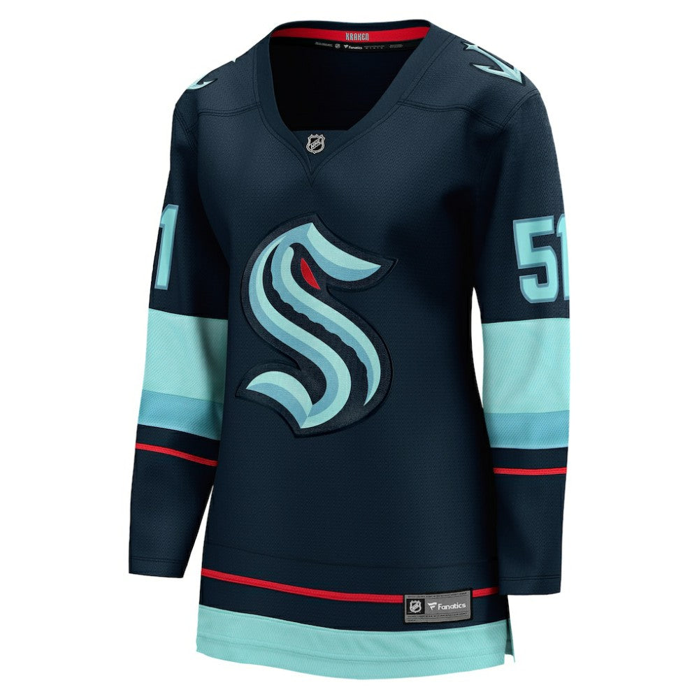 Shane Wright Seattle Kraken Fanatics Women's Home Breakaway Jersey - Deep Sea Blue | US 5201603