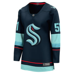 Shane Wright Seattle Kraken Fanatics Women's Home Breakaway Jersey - Deep Sea Blue | US 5201603