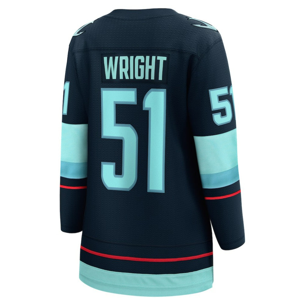 Shane Wright Seattle Kraken Fanatics Women's Home Breakaway Jersey - Deep Sea Blue | US 5201603