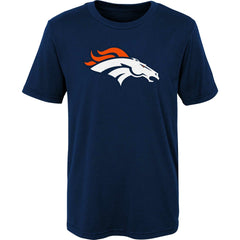 Denver Broncos Preschool Primary Logo T-Shirt - Navy T-shirts
