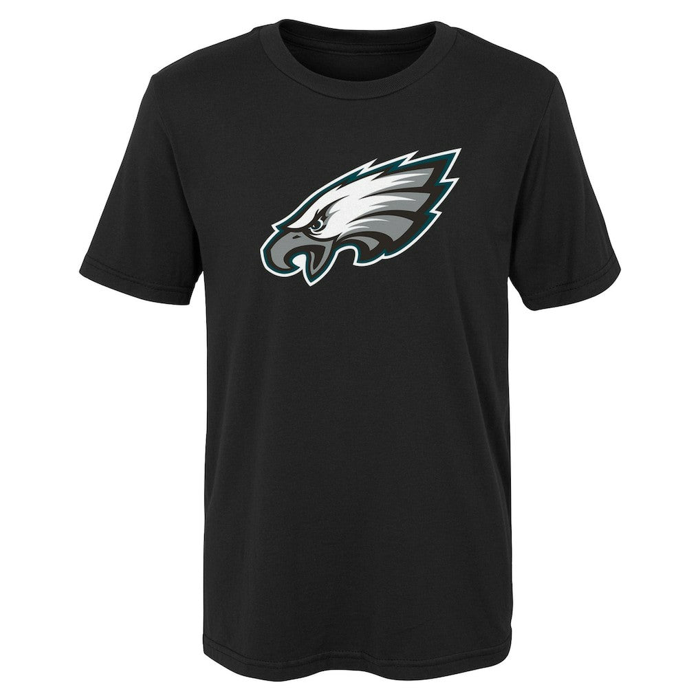 Philadelphia Eagles Preschool Primary Logo T-Shirt - Black T-shirts