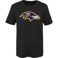 Baltimore Ravens Preschool Primary Logo T-Shirt - Black T-shirts