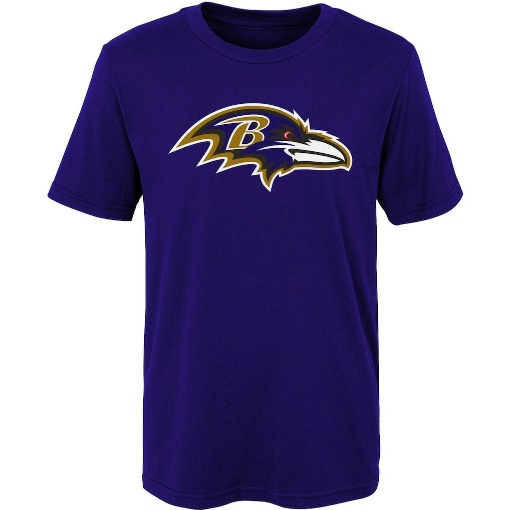 Baltimore Ravens Preschool Primary Logo T-Shirt - Purple T-shirts