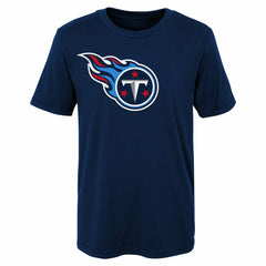 Tennessee Titans Preschool Primary Logo T-Shirt - Navy T-shirts