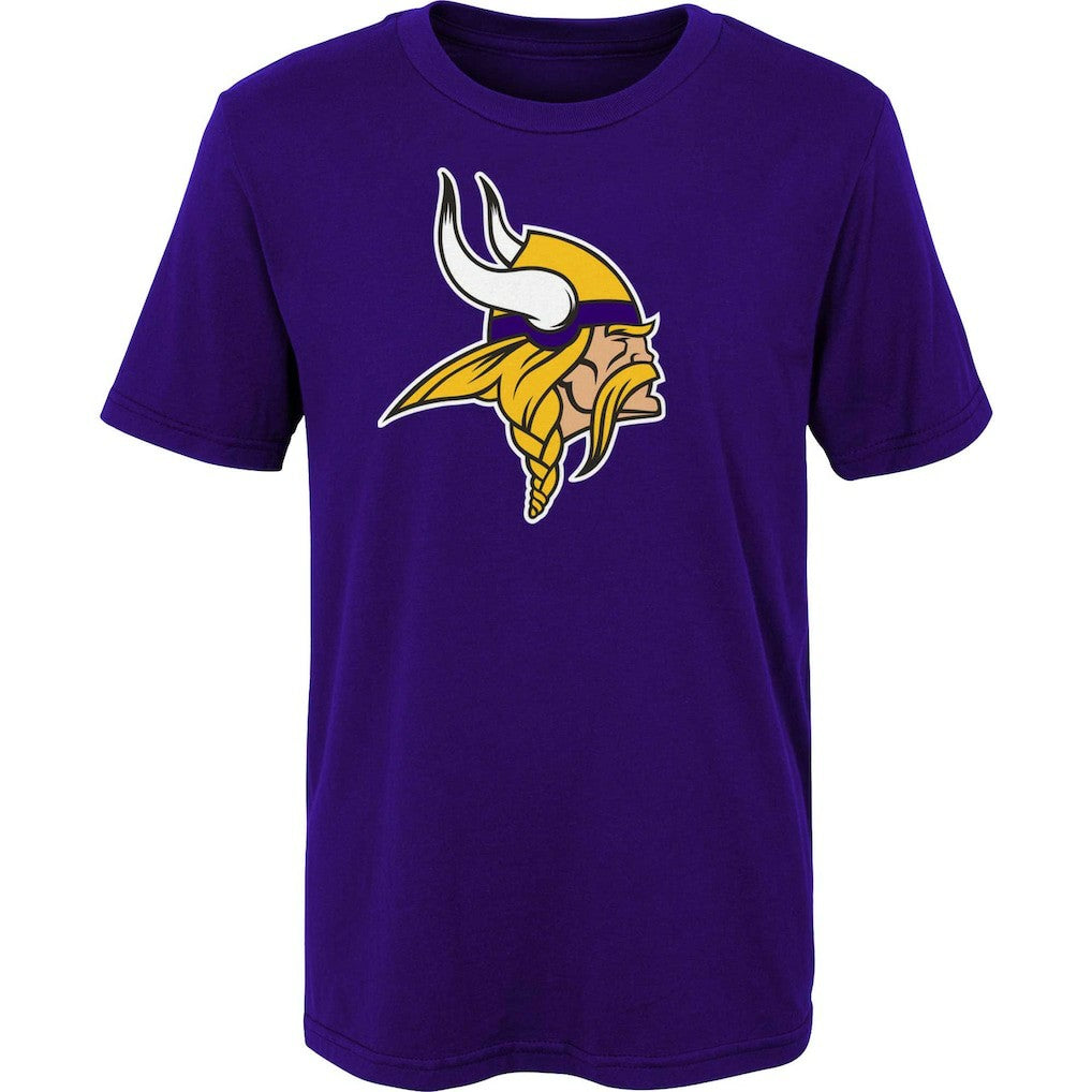 Minnesota Vikings Preschool Primary Logo T-Shirt - Purple T-shirts