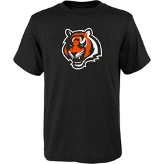 Cincinnati Bengals Outerstuff Youth Primary Logo T-Shirt - Black T-shirts