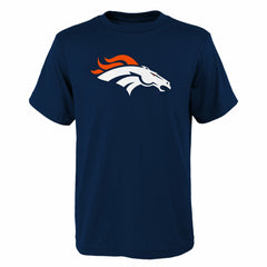 Denver Broncos Outerstuff Youth Primary Logo T-Shirt - Navy T-shirts
