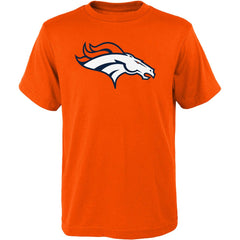 Denver Broncos Outerstuff Youth Primary Logo T-Shirt - Orange T-shirts