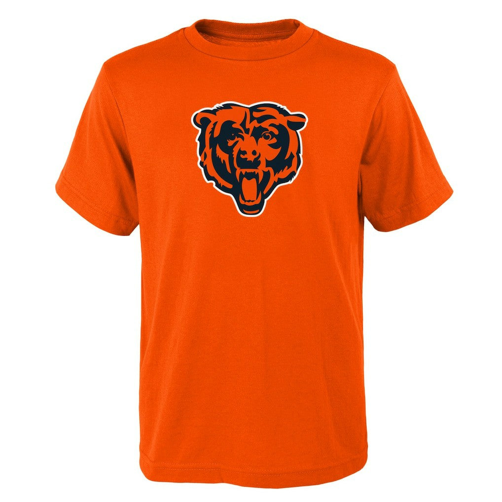 Chicago Bears Outerstuff Youth Primary Logo T-Shirt - Orange T-shirts