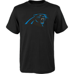 Carolina Panthers Outerstuff Youth Primary Logo T-Shirt - Black T-shirts