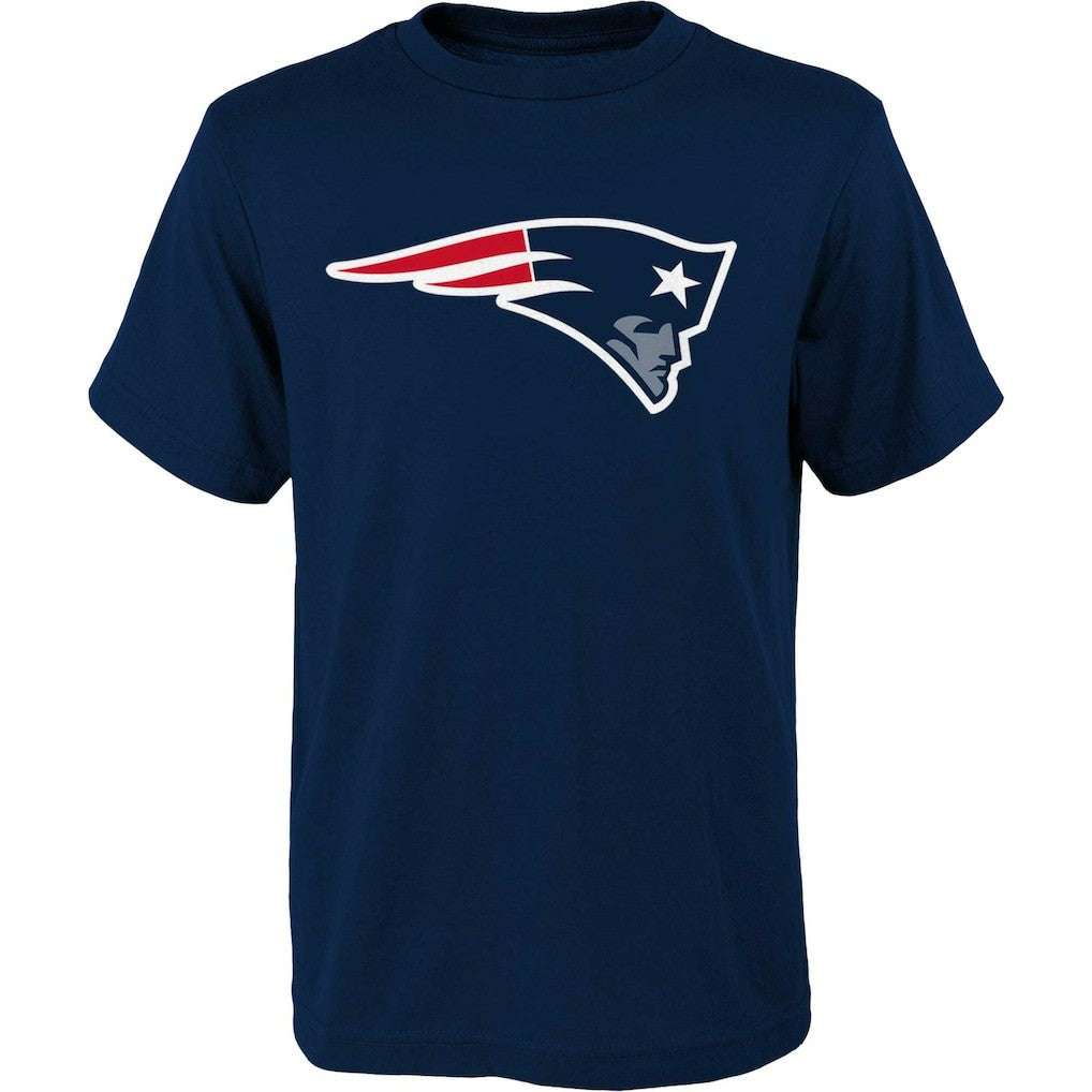 New England Patriots Outerstuff Youth Primary Logo T-Shirt - Navy T-shirts