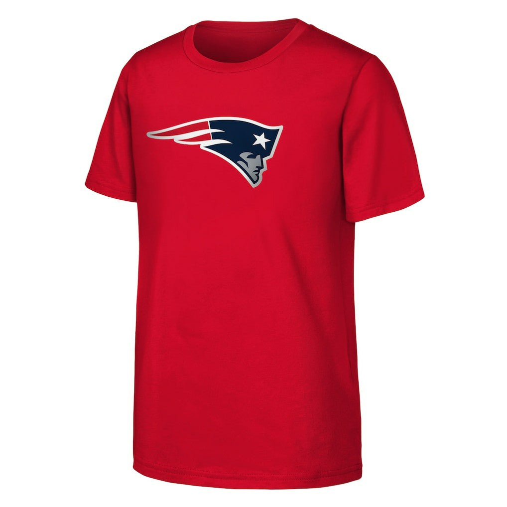 New England Patriots Outerstuff Youth Primary Logo T-Shirt - Red T-shirts