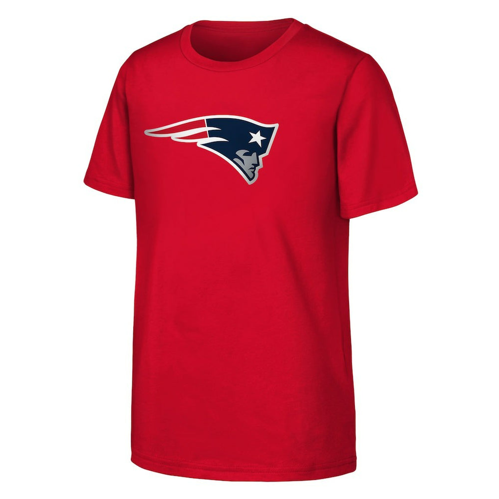 New England Patriots Outerstuff Youth Primary Logo T-Shirt - Red T-shirts