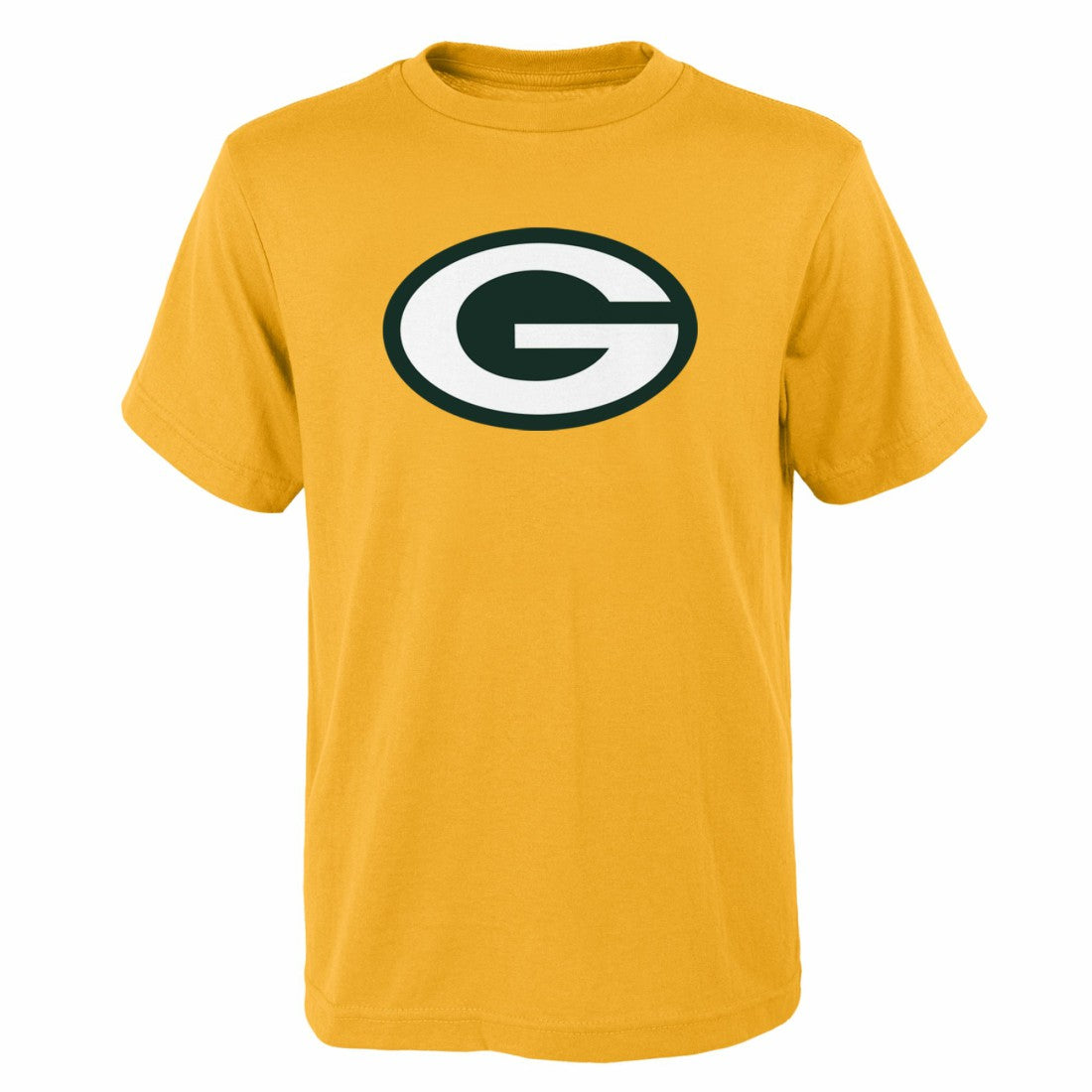 Green Bay Packers Outerstuff Youth Primary Logo T-Shirt - Gold T-shirts