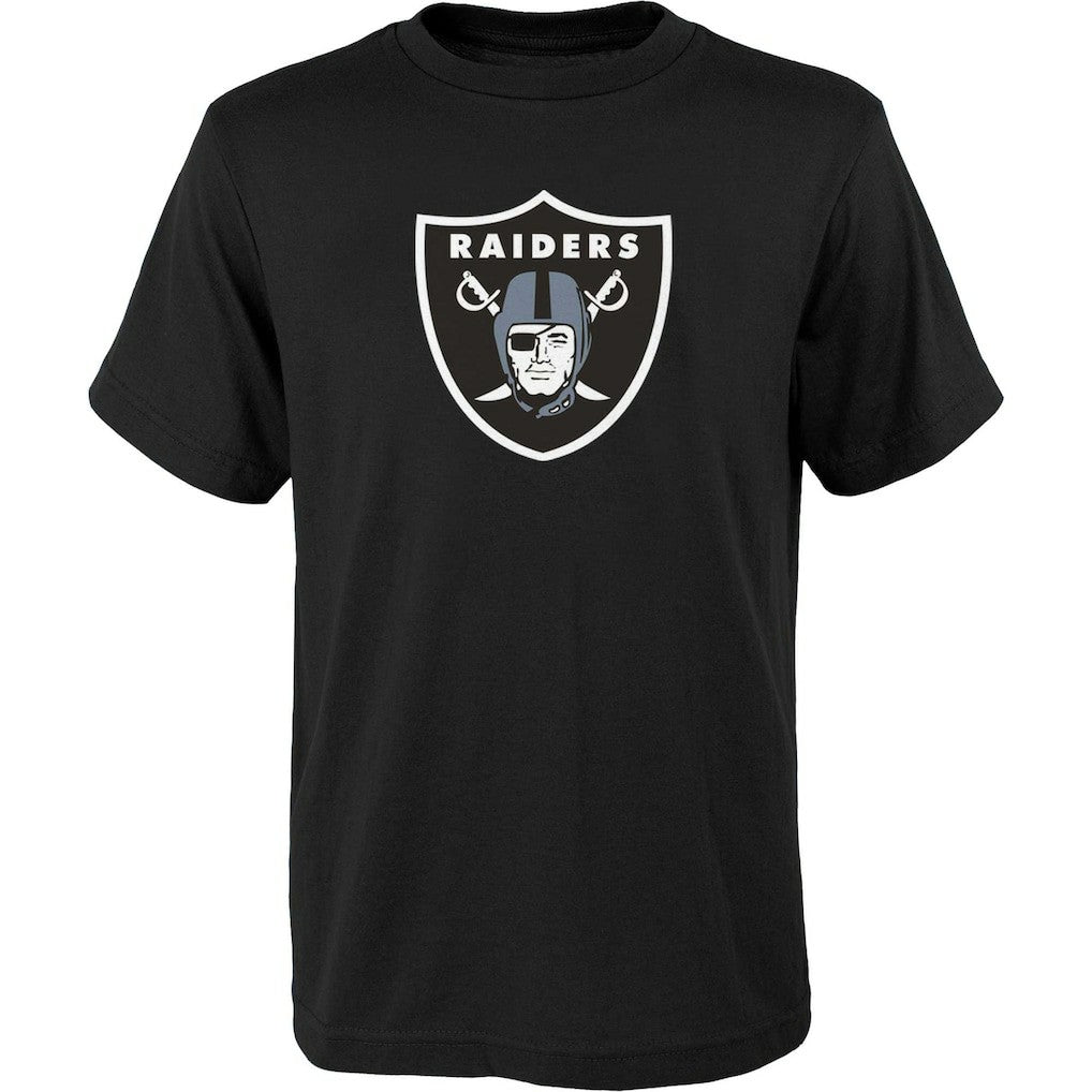 Las Vegas Raiders Outerstuff Youth Primary Logo T-Shirt - Black T-shirts
