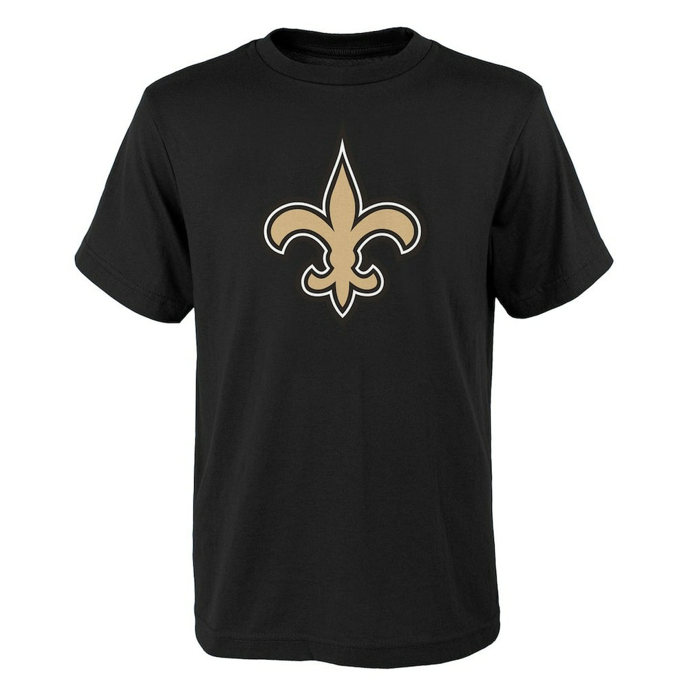 New Orleans Saints Outerstuff Youth Primary Logo T-Shirt - Black T-shirts