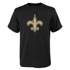 New Orleans Saints Outerstuff Youth Primary Logo T-Shirt - Black T-shirts