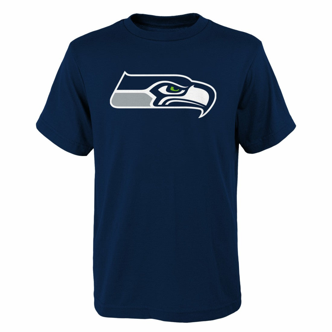 Seattle Seahawks Outerstuff Youth Primary Logo T-Shirt - Navy T-shirts