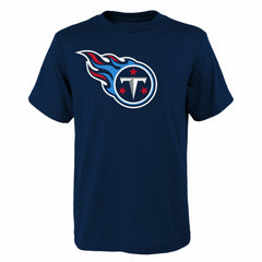 Tennessee Titans Outerstuff Youth Primary Logo T-Shirt - Navy T-shirts