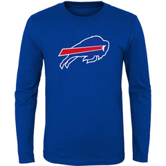 Buffalo Bills Youth Primary Logo Long Sleeve T-Shirt - Royal T-shirts