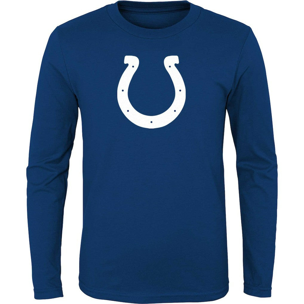 Indianapolis Colts Youth Primary Logo Long Sleeve T-Shirt - Royal T-shirts