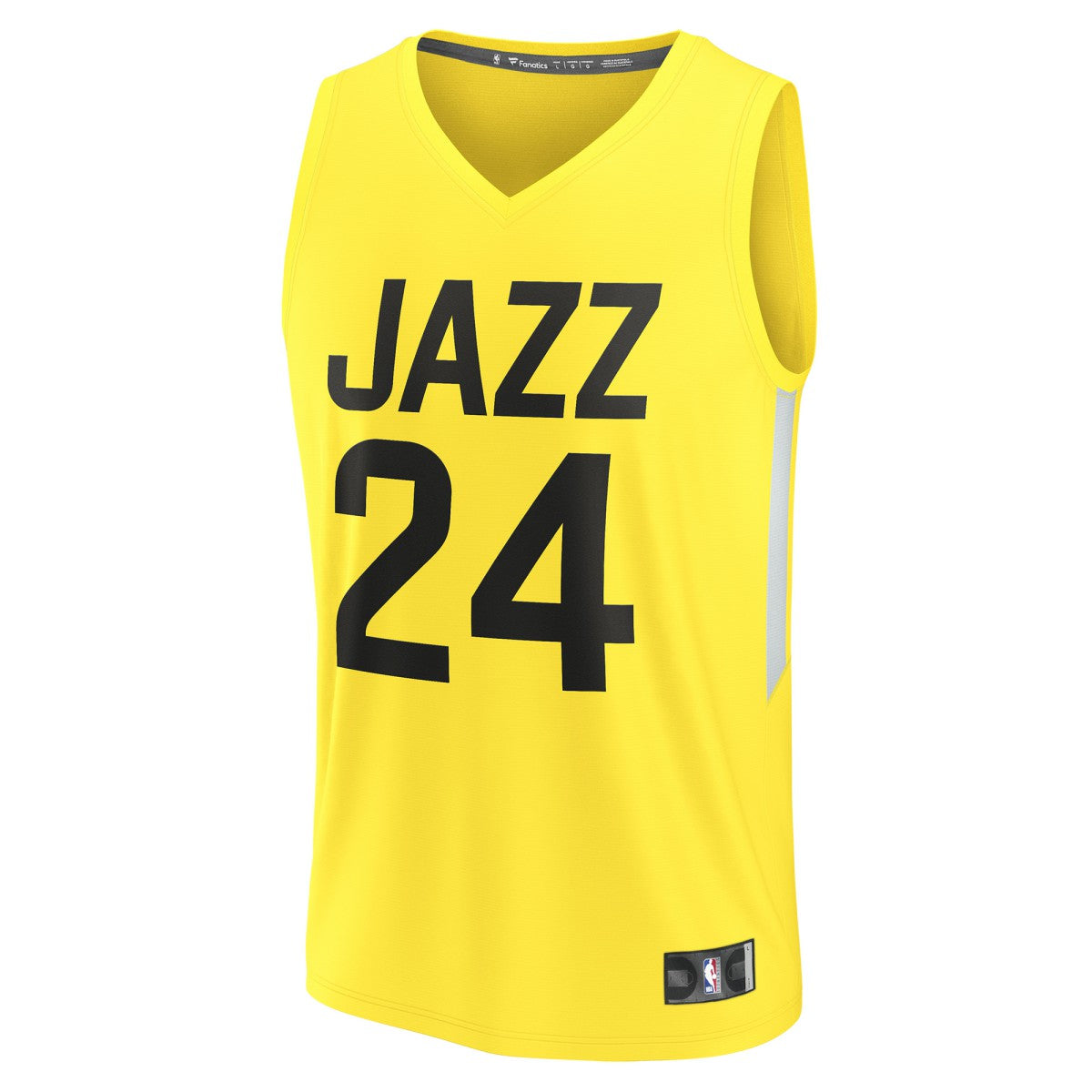 Walker Kessler Utah Jazz Fast Break Replica Player Jersey Icon Edition Yellow - Fanatics