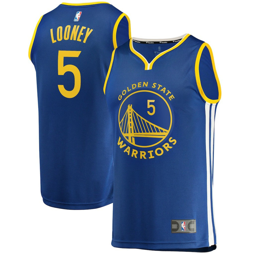 Kevon Looney Golden State Warriors Fast Break Replica Jersey Icon Editi- Blue - Fanatics