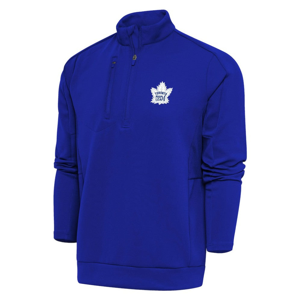 Toronto Maple Leafs Antigua Special Edition 2.0 Generation Quarter-Zip Pullover Top - Royal | US 5205529