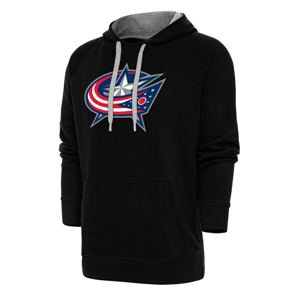 Columbus Blue Jackets Antigua Special Edition 2.0 Victory Pullover Hoodie - Black | US 5205607