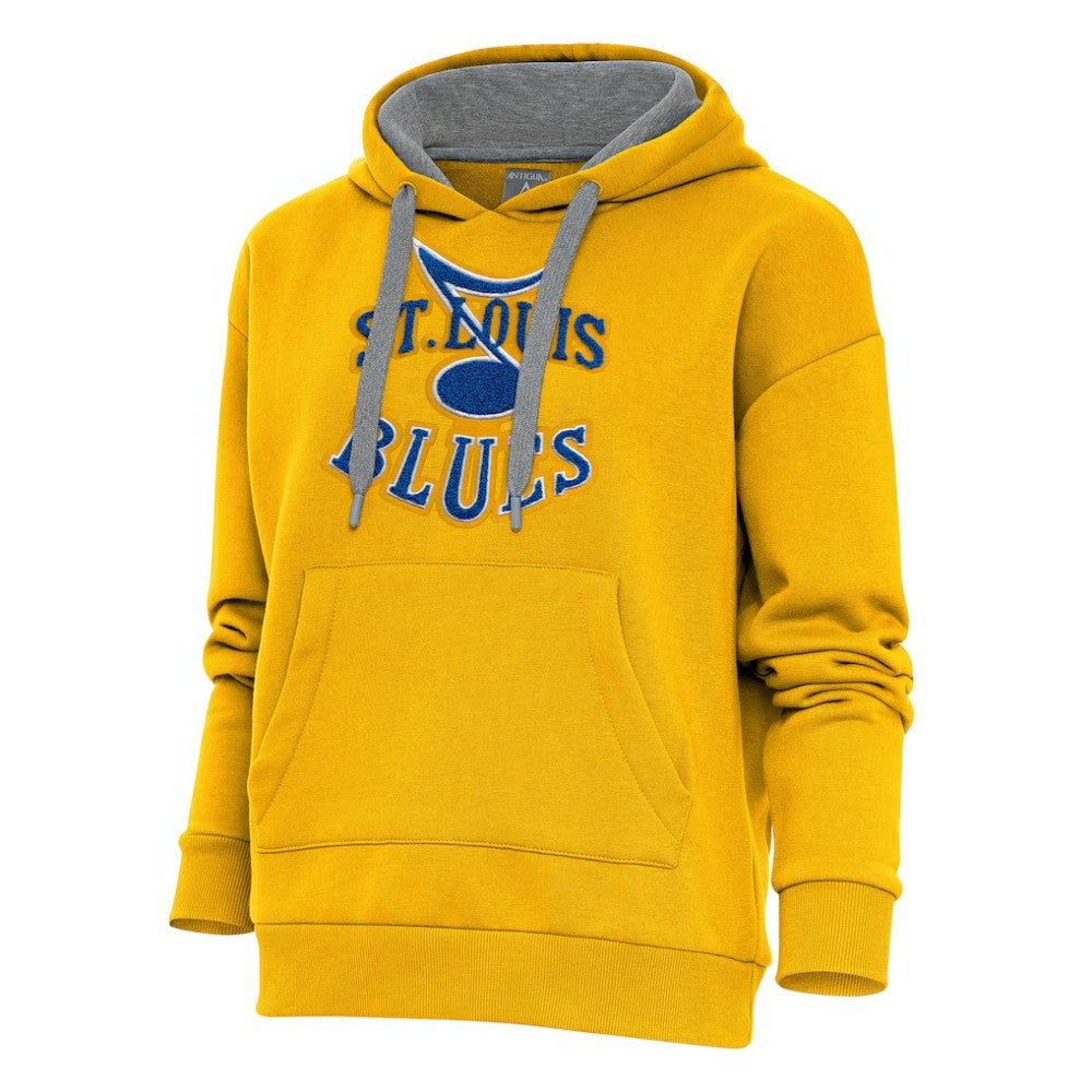 St. Louis Blues Antigua Special Edition 2.0 Victory Pullover Hoodie - Gold | US 5205624
