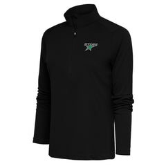 Dallas Stars Antigua Women's Special Edition 2.0 Tribute Quarter-Zip Pullover Top - Black | US 5206123