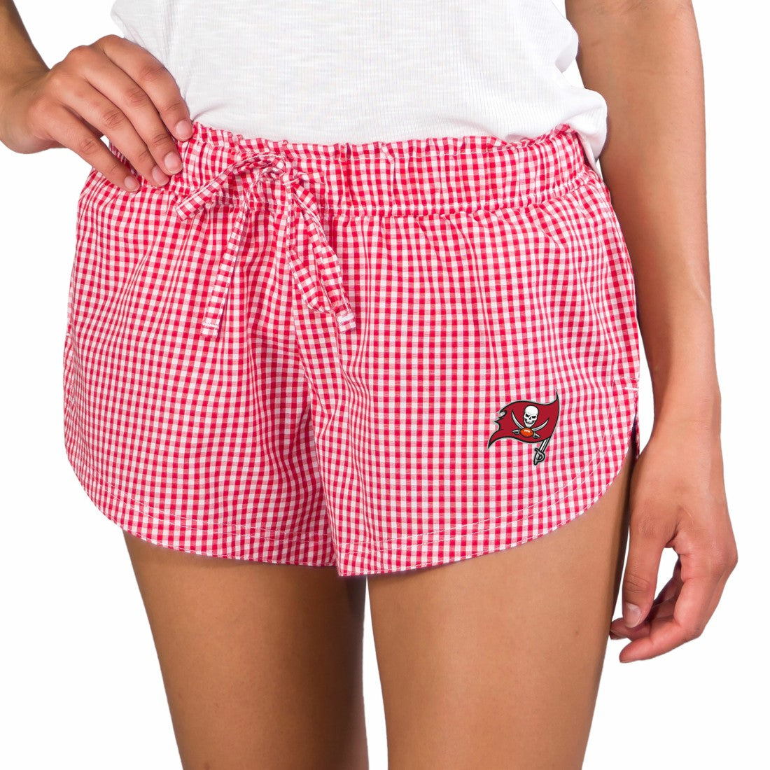 Tampa Bay Buccaneers Concepts Sport Women's Tradition Woven Shorts - Red Shorts
