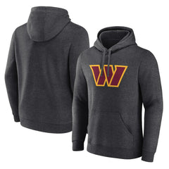 Washington Commanders Primary Logo Pullover Hoodie - Charcoal Hoodies