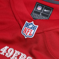Christian McCaffrey San Francisco 49ers Game Player Jersey - Scarlet Jerseys