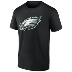 DeVonta Smith Philadelphia Eagles Icon Player Name & Number T-Shirt - Black T-shirts