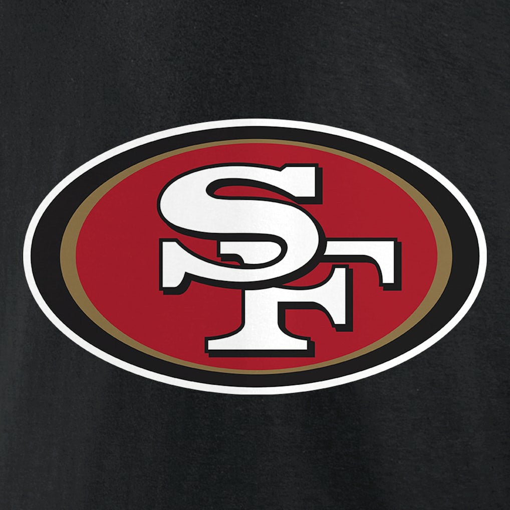 Christian McCaffrey San Francisco 49ers Icon Player Name & Number T-Shirt - Black T-shirts