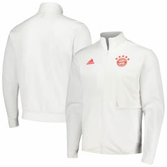 Bayern Munich 2023/24 Anthem Full-Zip Jacket White - Adidas