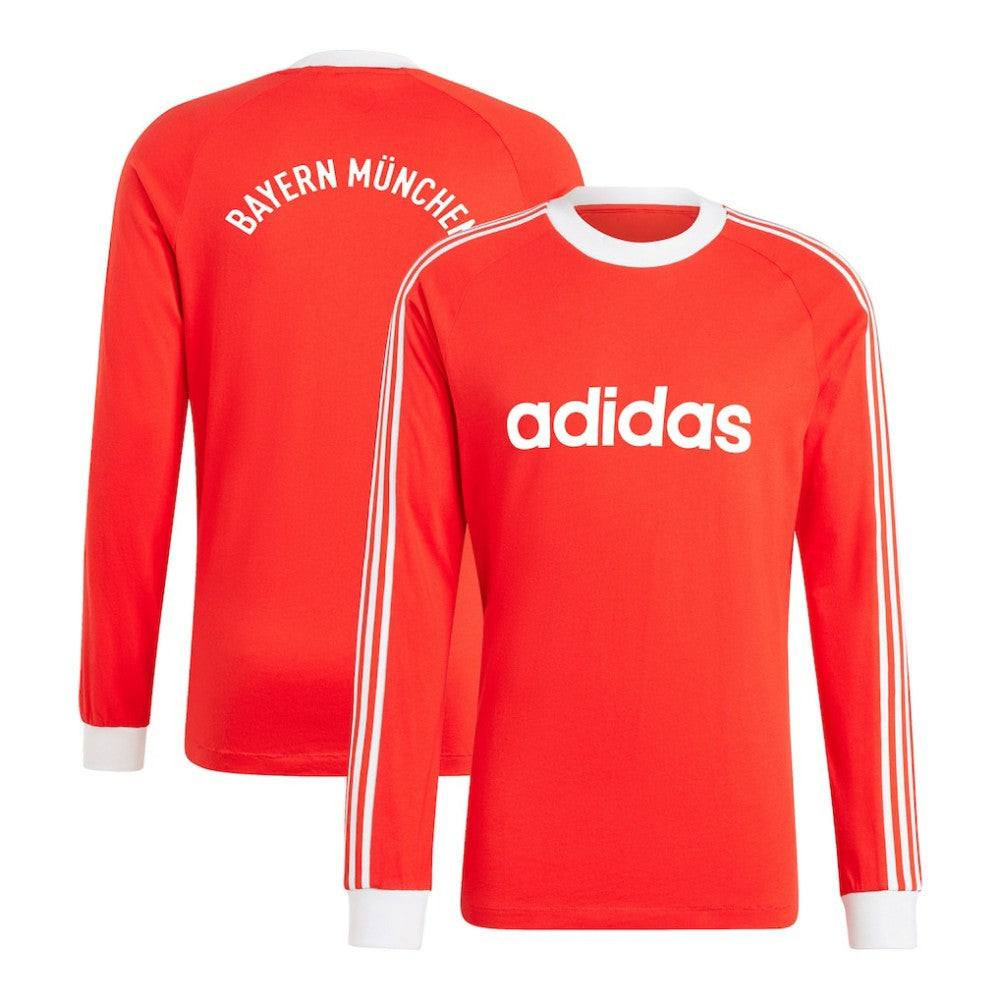 Bayern Munich Originals Energy Drop '70s Long Sleeve Jersey Red - Adidas online