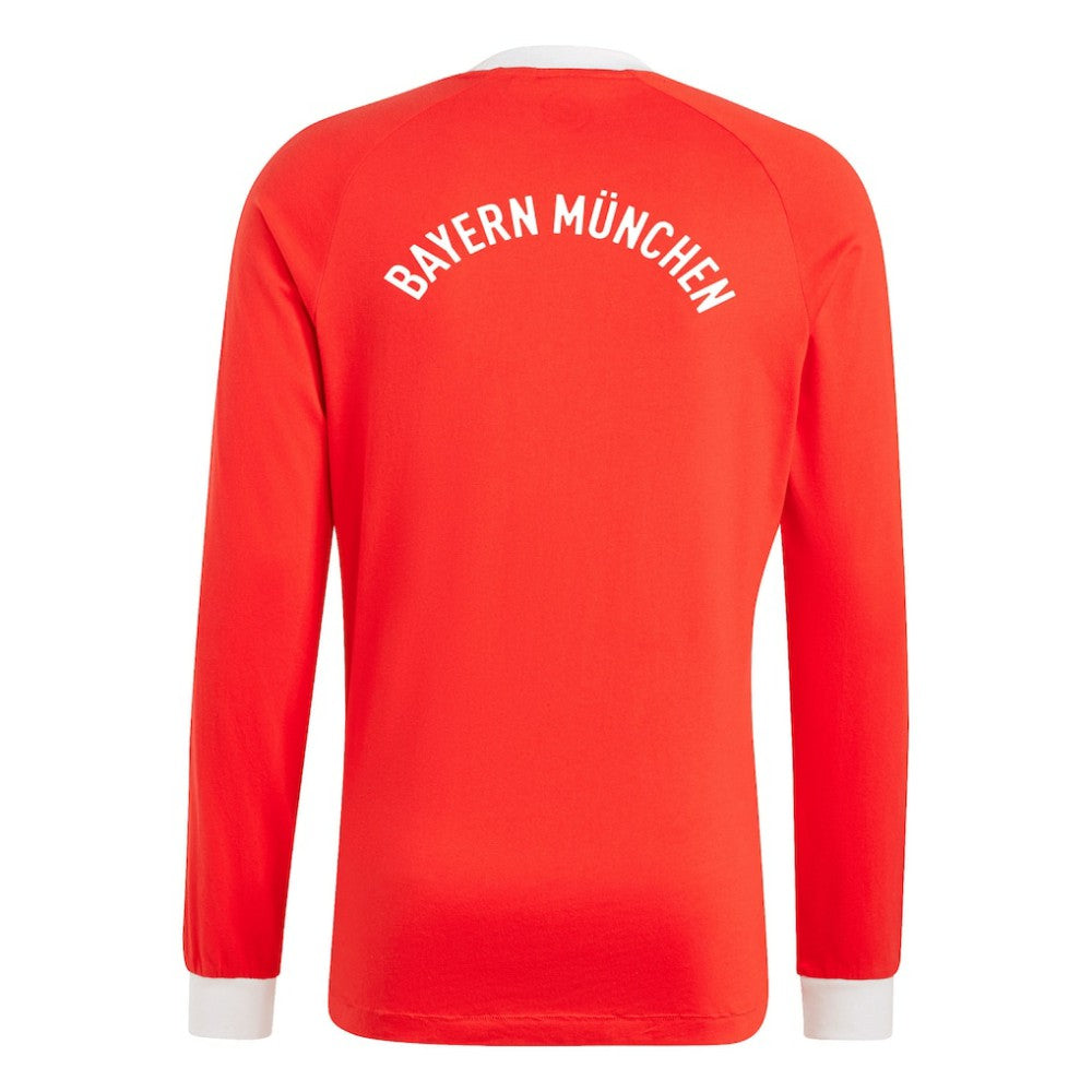 Bayern Munich Originals Energy Drop '70s Long Sleeve Jersey Red - Adidas online