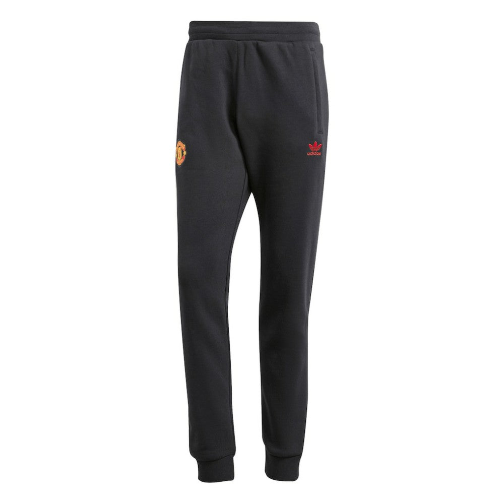 Manchester United Originals Essentials Pants Black - Adidas online