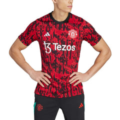 Manchester United 2023/24 Pre-Match Top Red - Adidas for sale