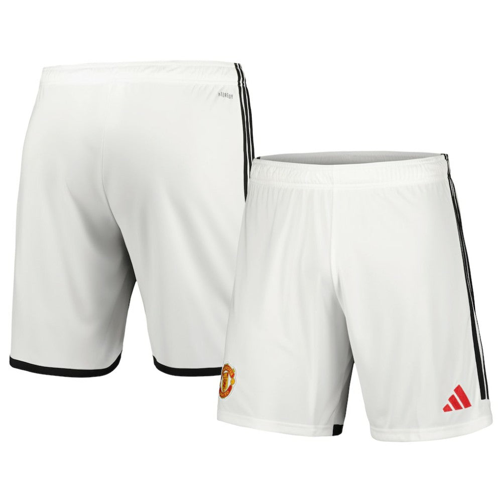 Manchester United 2023/24 Home Replica Shorts White - Adidas